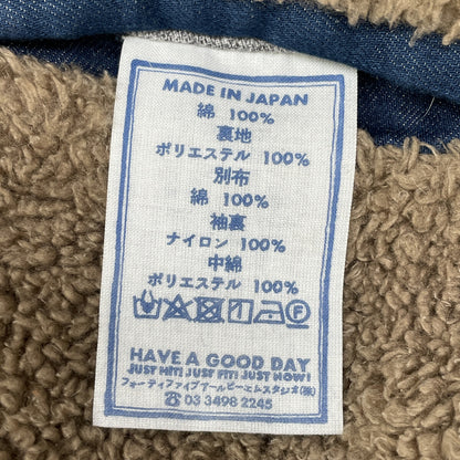 45R フォーティファイブ アール 7101070 ｶｰｷ ｺｯﾄﾝﾂｲｰﾄﾞ×ﾎﾞｱのｱﾆｰﾎﾞﾚﾛ ジャケット 2