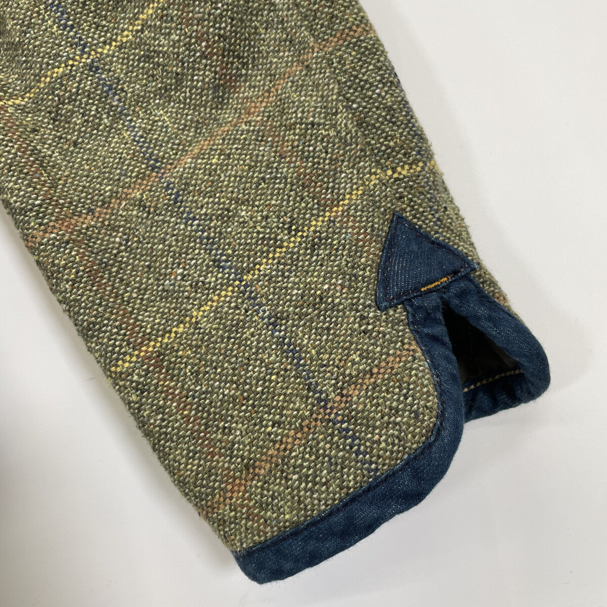 45R フォーティファイブ アール 7101070 ｶｰｷ ｺｯﾄﾝﾂｲｰﾄﾞ×ﾎﾞｱのｱﾆｰﾎﾞﾚﾛ ジャケット 2