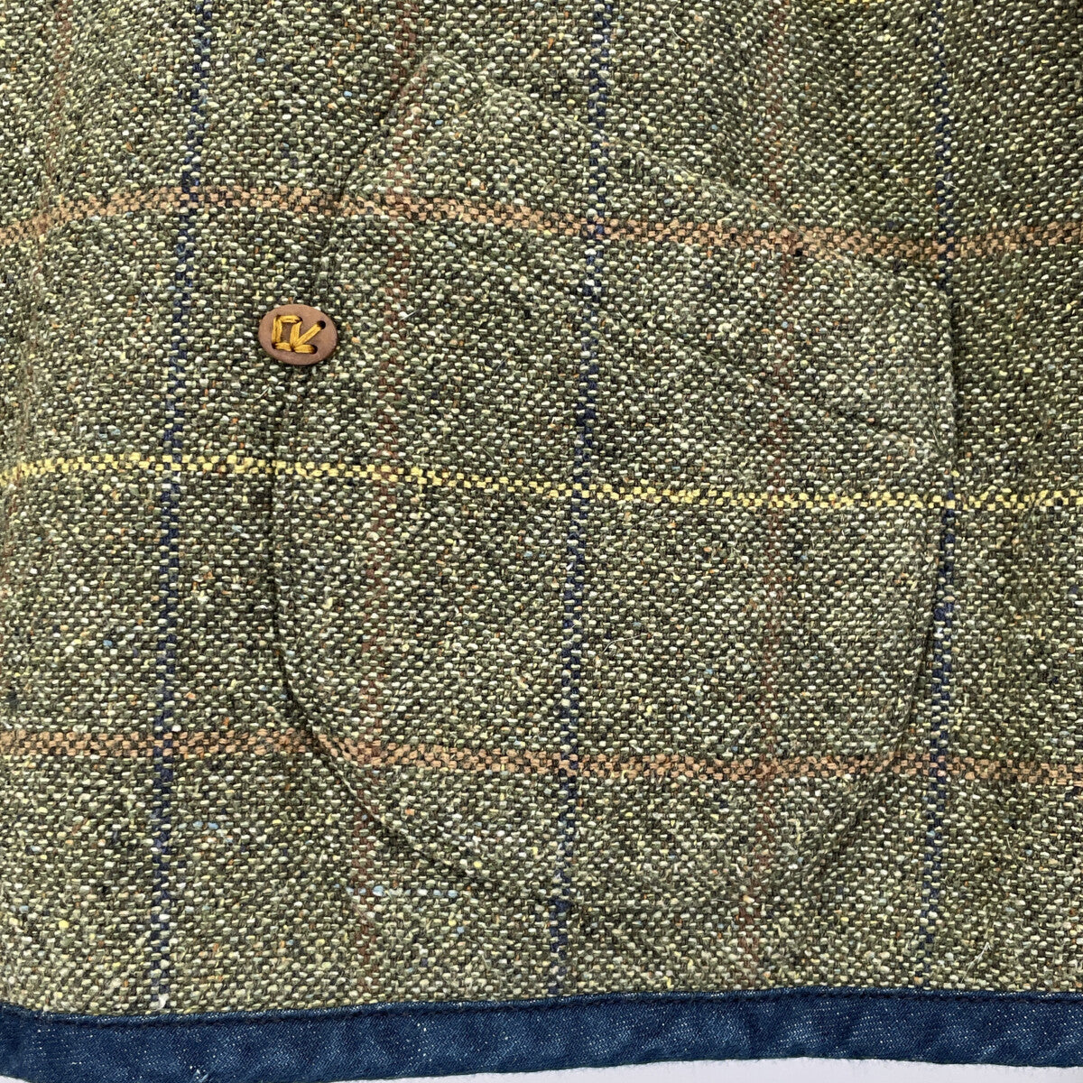 45R フォーティファイブ アール 7101070 ｶｰｷ ｺｯﾄﾝﾂｲｰﾄﾞ×ﾎﾞｱのｱﾆｰﾎﾞﾚﾛ ジャケット 2