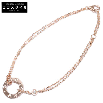 Cartier カルティエ 新品同様 750 2Pダイヤモンド ラブ サークル ブレスレット