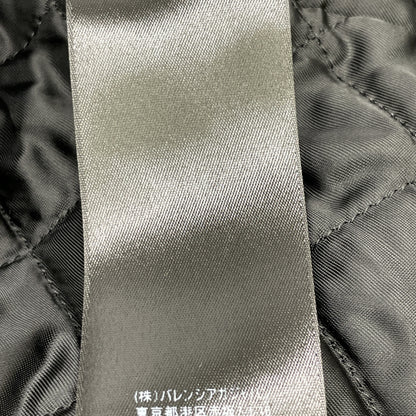 BALENCIAGA バレンシアガ ﾌﾞﾗｯｸ Allover Logo Fluffy Zip-Up Jacket ジャケット 44