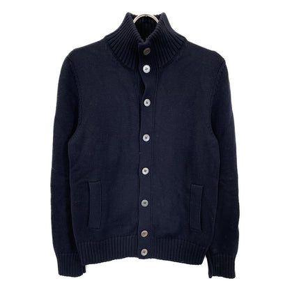 ZANONE ザノーネ 7ETJP4 ZC239 CHIOTO ﾈｲﾋﾞｰ ｽﾀﾝﾄﾞｶﾗｰ ﾆｯﾄｶｰﾃﾞｨｶﾞﾝ トップス 48