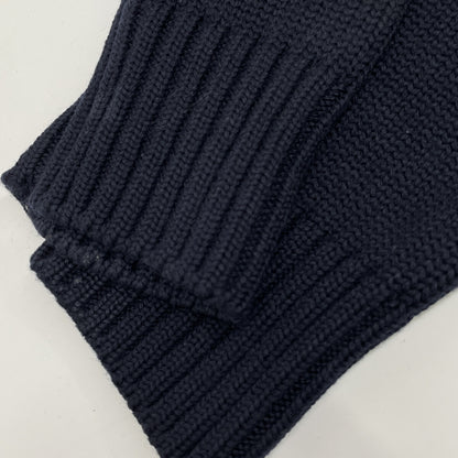 ZANONE ザノーネ 7ETJP4 ZC239 CHIOTO ﾈｲﾋﾞｰ ｽﾀﾝﾄﾞｶﾗｰ ﾆｯﾄｶｰﾃﾞｨｶﾞﾝ トップス 48