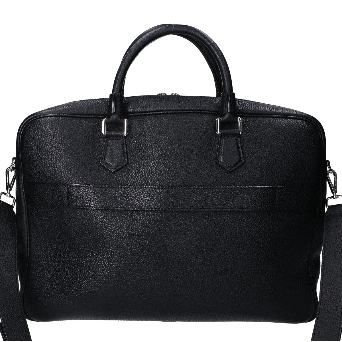 SERAPIAN セラピアン CACHEMIRE レザー製スリム ビジネスバッグ ブリーフケース