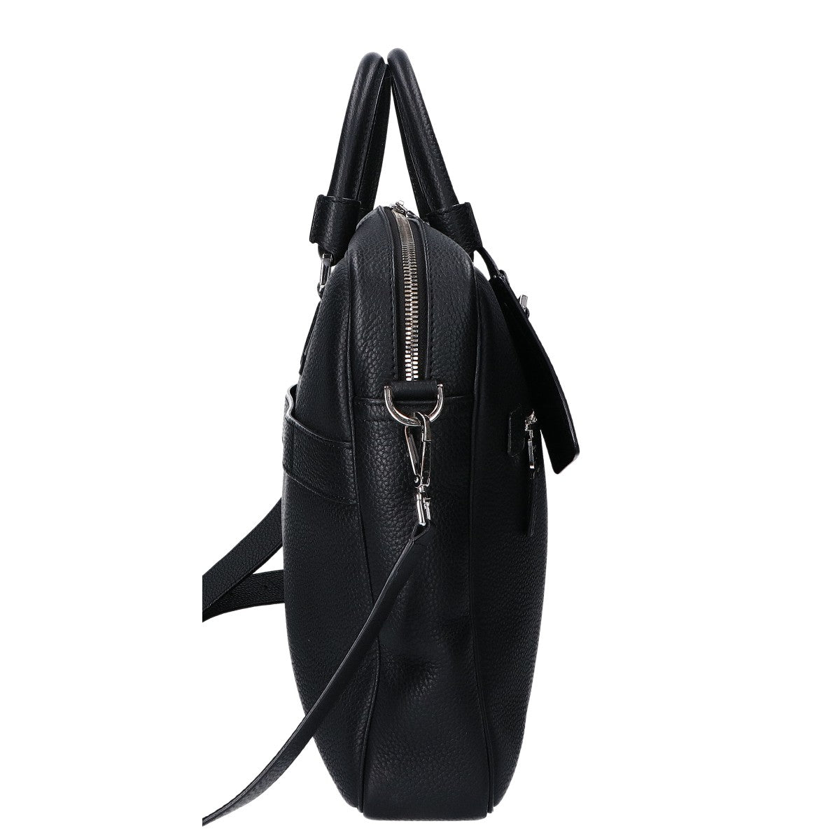 SERAPIAN セラピアン CACHEMIRE レザー製スリム ビジネスバッグ ブリーフケース