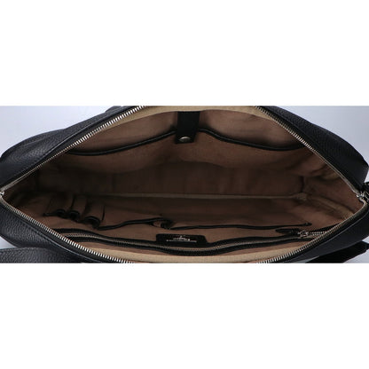 SERAPIAN セラピアン CACHEMIRE レザー製スリム ビジネスバッグ ブリーフケース