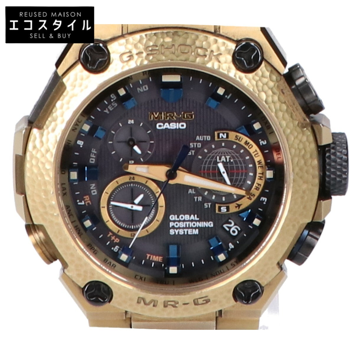 G-SHOCK ジーショック MRG-G1000HG-9AJR 20周年記念 世界限定300本 鎚起 黄金 ソーラー電波 腕時計