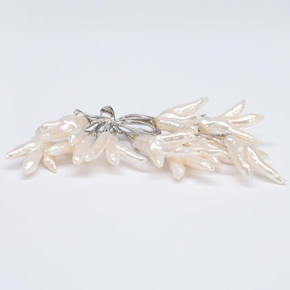 SV925 SV925 SV925 デザイン パール ブローチ