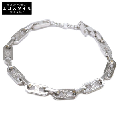 CELINE セリーヌ 461OK6BRA.36SI ロジウムフィニッシュ ブラス トリオンフ スモール オクタゴン ブレスレット