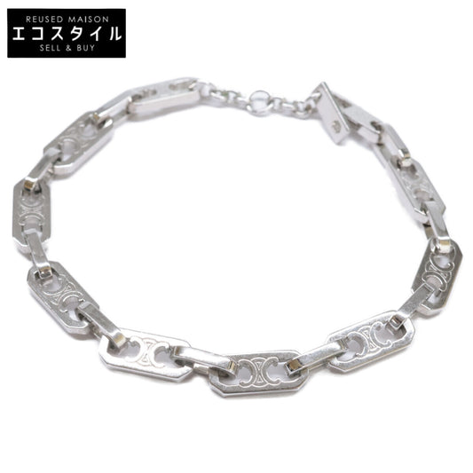 CELINE セリーヌ 461OK6BRA.36SI ロジウムフィニッシュ ブラス トリオンフ スモール オクタゴン ブレスレット