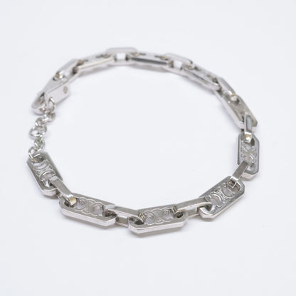 CELINE セリーヌ 461OK6BRA.36SI ロジウムフィニッシュ ブラス トリオンフ スモール オクタゴン ブレスレット