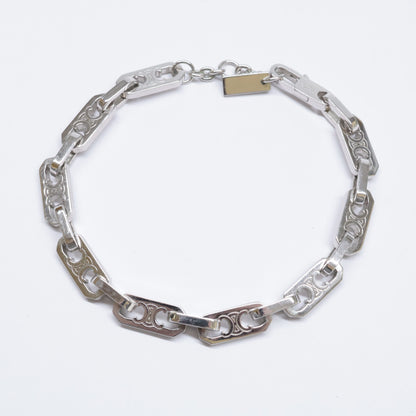 CELINE セリーヌ 461OK6BRA.36SI ロジウムフィニッシュ ブラス トリオンフ スモール オクタゴン ブレスレット