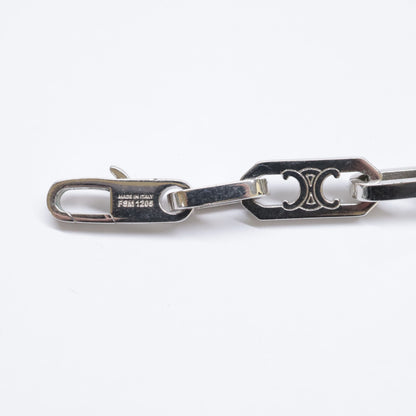 CELINE セリーヌ 461OK6BRA.36SI ロジウムフィニッシュ ブラス トリオンフ スモール オクタゴン ブレスレット