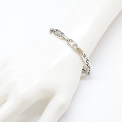 CELINE セリーヌ 461OK6BRA.36SI ロジウムフィニッシュ ブラス トリオンフ スモール オクタゴン ブレスレット