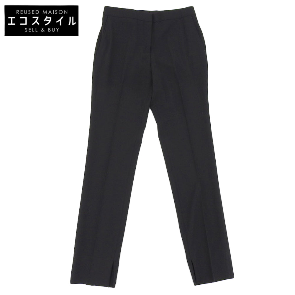 STELLA McCARTNEY ステラマッカートニー 美品 STELLA McCARTNEY ステラマッカートニー ツイルテーラリングパンツ ボトムス レディース 黒 ブラック 42 22年 ボトムス 42