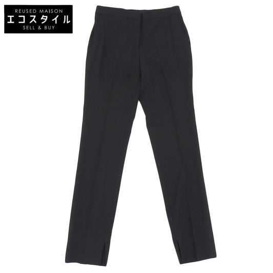 STELLA McCARTNEY ステラマッカートニー 美品 STELLA McCARTNEY ステラマッカートニー ツイルテーラリングパンツ ボトムス レディース 黒 ブラック 42 22年 ボトムス 42