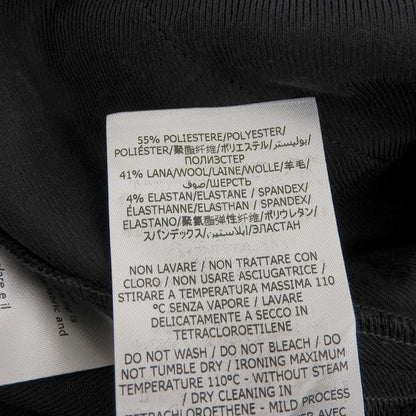 STELLA McCARTNEY ステラマッカートニー 美品 STELLA McCARTNEY ステラマッカートニー ツイルテーラリングパンツ ボトムス レディース 黒 ブラック 42 22年 ボトムス 42