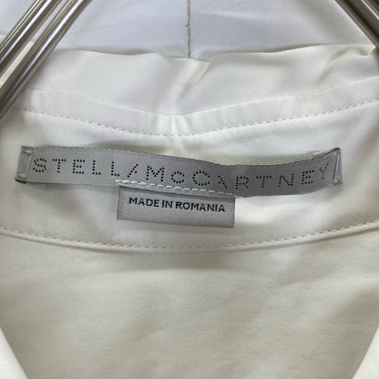 STELLA McCARTNEY ステラマッカートニー 22年 ﾎﾜｲ ﾌﾛｰﾗﾙ柄 長袖ｼｬﾂ 620031 トップス 36