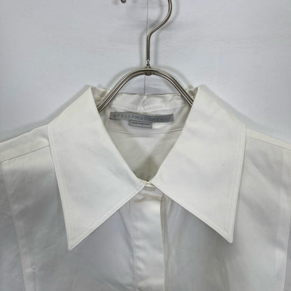 STELLA McCARTNEY ステラマッカートニー 22年 ﾎﾜｲ ﾌﾛｰﾗﾙ柄 長袖ｼｬﾂ 620031 トップス 36