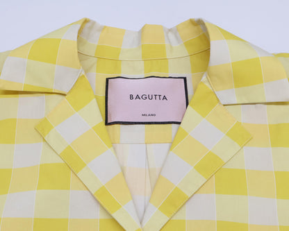 BAGUTTA バグッタ チェック柄 半袖シャツ トップス XS