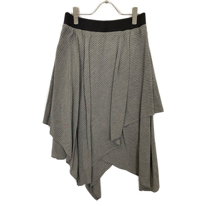 TAE ASHIDA タエアシダ ｸﾞﾚｰ ﾎﾞｰﾀﾞｰ ｼｬﾂ×ｽｶｰﾄ ｾｯﾄｱｯﾌﾟ スーツ セットアップ 11/F