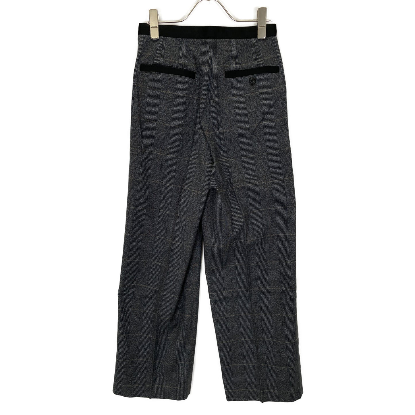 CINOH チノ ×宮崎桃代 グレンチェック パンツ 21WPT500 ボトムス 36