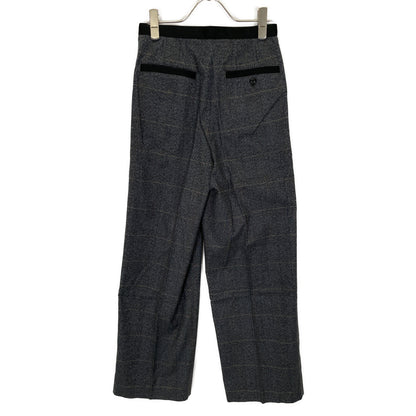 CINOH チノ ×宮崎桃代 グレンチェック パンツ 21WPT500 ボトムス 36