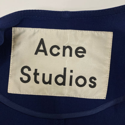 ACNE STUDIOS アクネ ストゥディオズ ネイビー スプリングトレンチコート コート 32