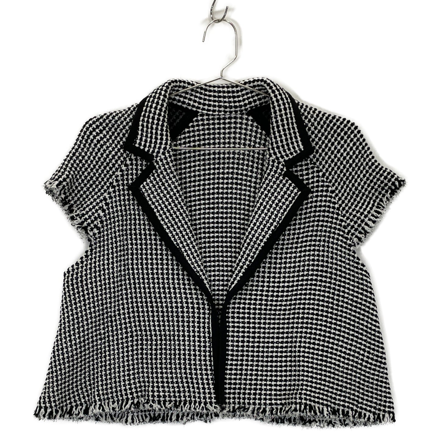 TAE ASHIDA タエアシダ ブラック×ホワイト ツイード ジャケット TJ0609 ジャケット 13