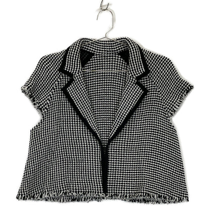 TAE ASHIDA タエアシダ ブラック×ホワイト ツイード ジャケット TJ0609 ジャケット 13