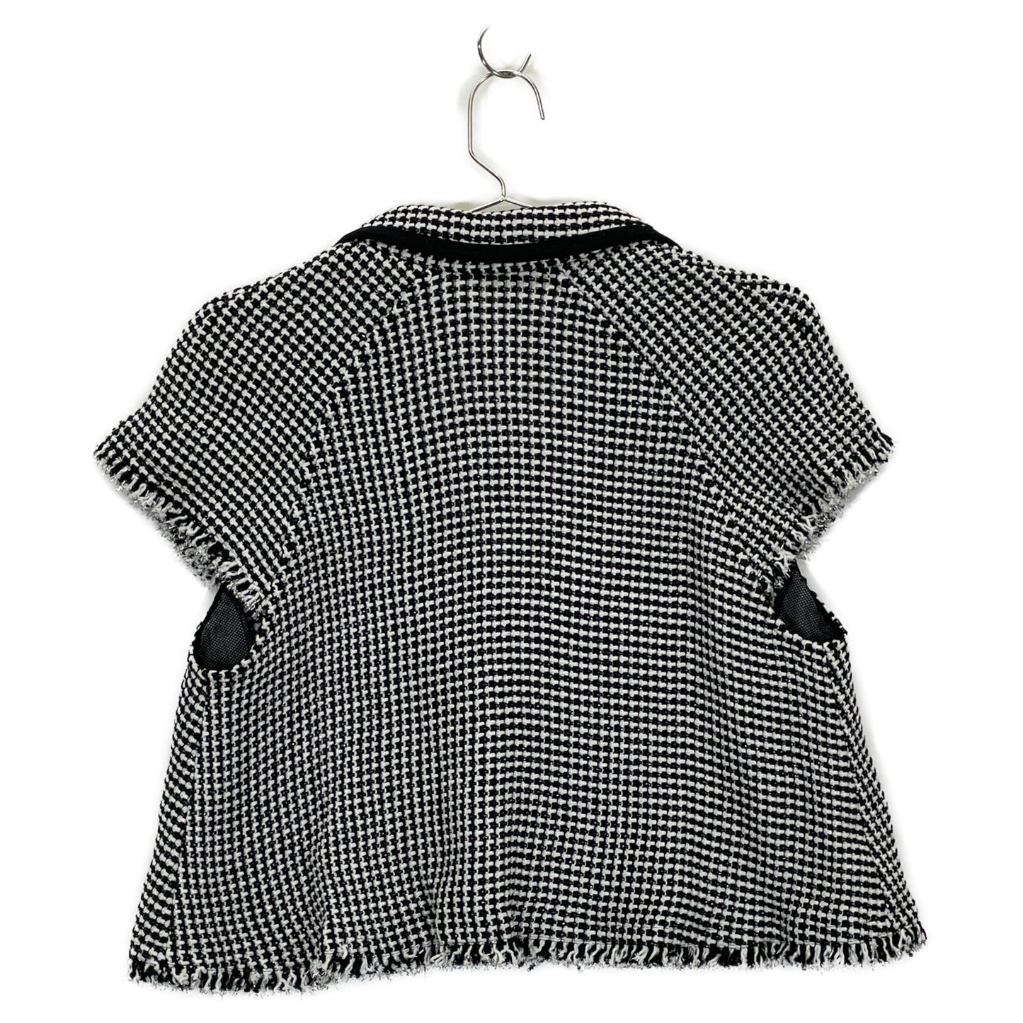 TAE ASHIDA タエアシダ ブラック×ホワイト ツイード ジャケット TJ0609 ジャケット 13