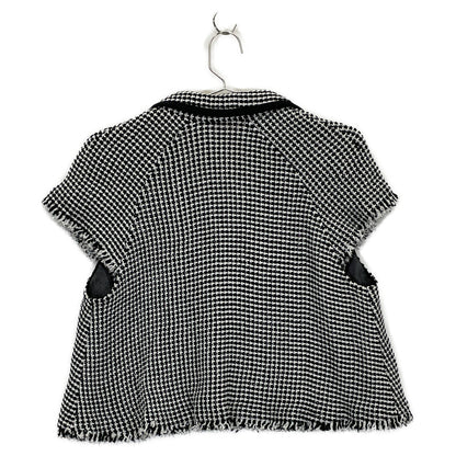 TAE ASHIDA タエアシダ ブラック×ホワイト ツイード ジャケット TJ0609 ジャケット 13