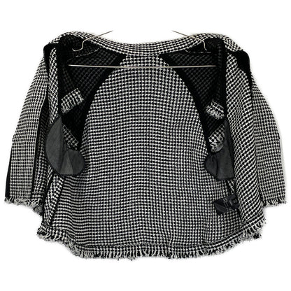 TAE ASHIDA タエアシダ ブラック×ホワイト ツイード ジャケット TJ0609 ジャケット 13