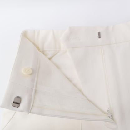 CYCLAS シクラス ホワイト ストレート パンツ ボトムス 34