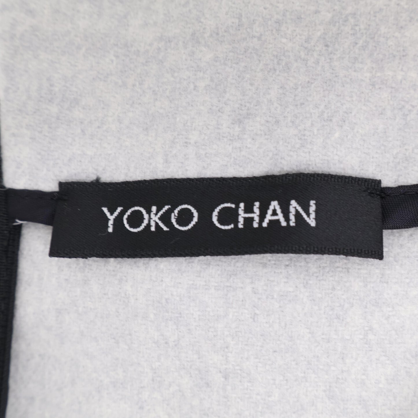 YOKOCHAN ヨーコチャン グレー YCD-314-128 モックネックワンピース ワンピース 38