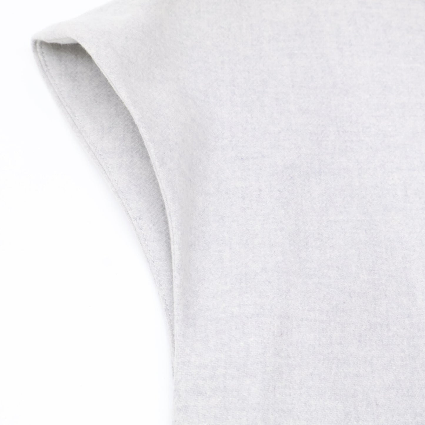 YOKOCHAN ヨーコチャン グレー YCD-314-128 モックネックワンピース ワンピース 38