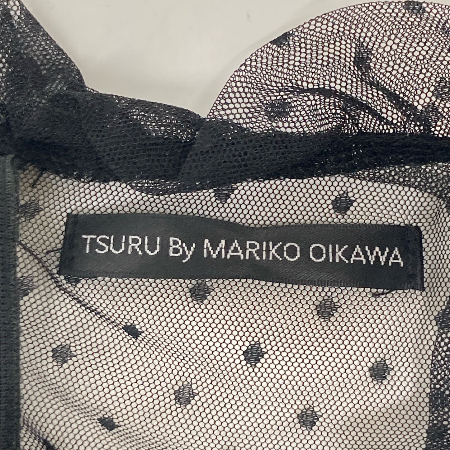 TSURU BY MARIKO OIKAWA ツルバイマリコオイカワ ﾌﾞﾗｯｸ DR-2230890 ﾚｰｽ ﾜﾝﾋﾟｰｽ ワンピース 表記なし
