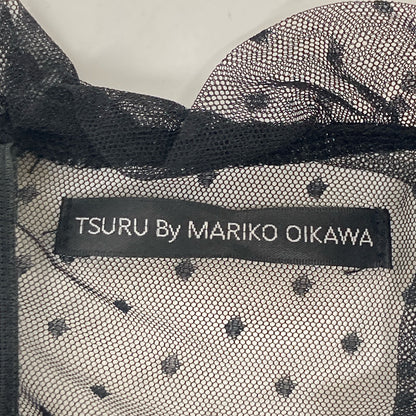 TSURU BY MARIKO OIKAWA ツルバイマリコオイカワ ﾌﾞﾗｯｸ DR-2230890 ﾚｰｽ ﾜﾝﾋﾟｰｽ ワンピース 表記なし