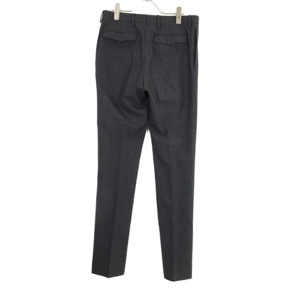 Dior HOMME ディオールオム ｸﾞﾚｰ 8H3170480746 ﾁｪｯｸ ｾｯﾄｱｯﾌﾟ ｴﾃﾞｨ期 スーツ セットアップ 44