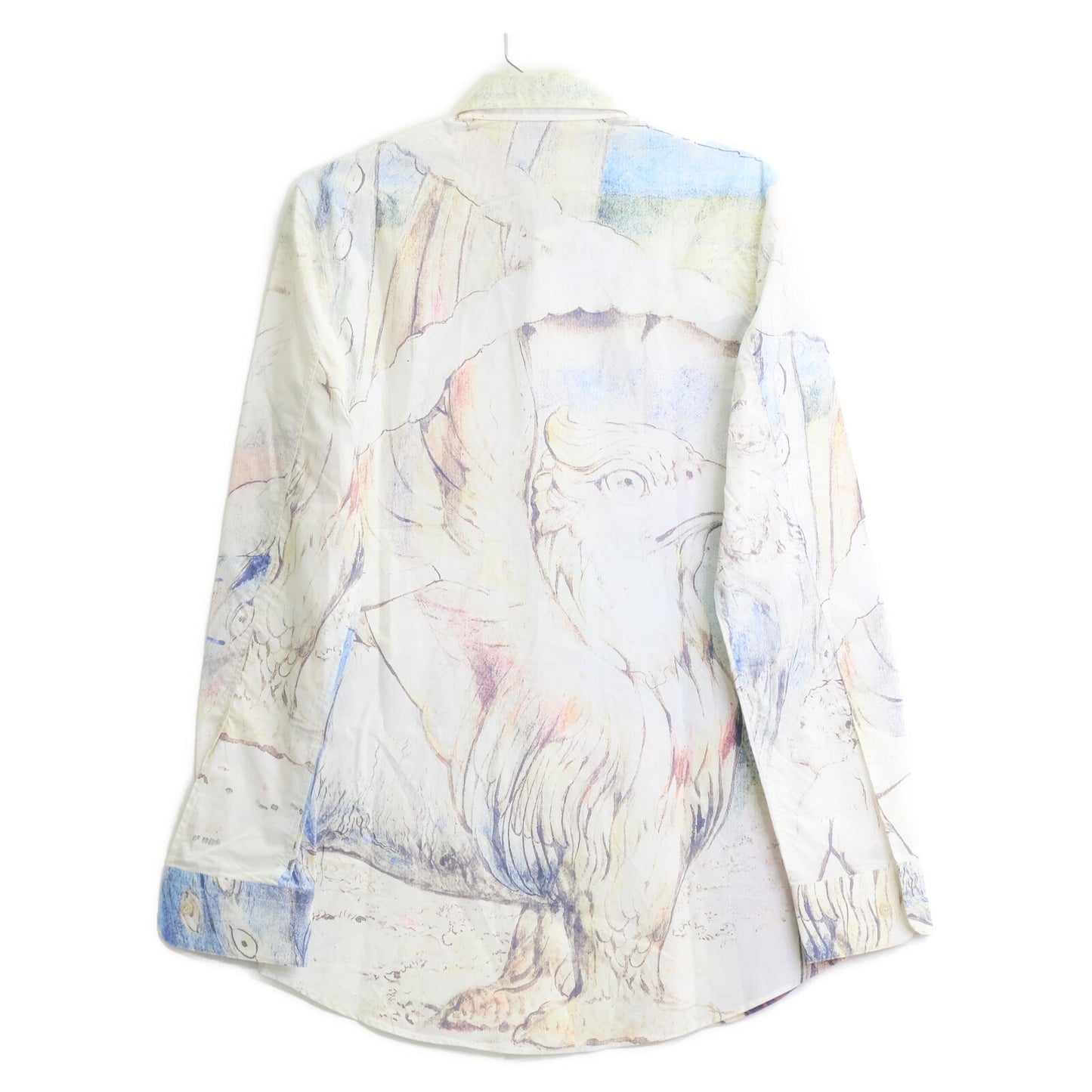 Alexander McQueen アレキサンダーマックイーン ホワイト 総柄シャツ 687530 トップス 14＋