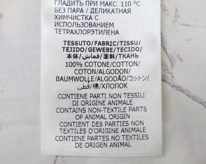 Alexander McQueen アレキサンダーマックイーン ホワイト 総柄シャツ 687530 トップス 14＋