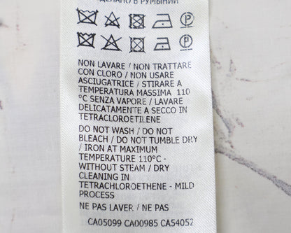 Alexander McQueen アレキサンダーマックイーン ホワイト 総柄シャツ 687530 トップス 14＋