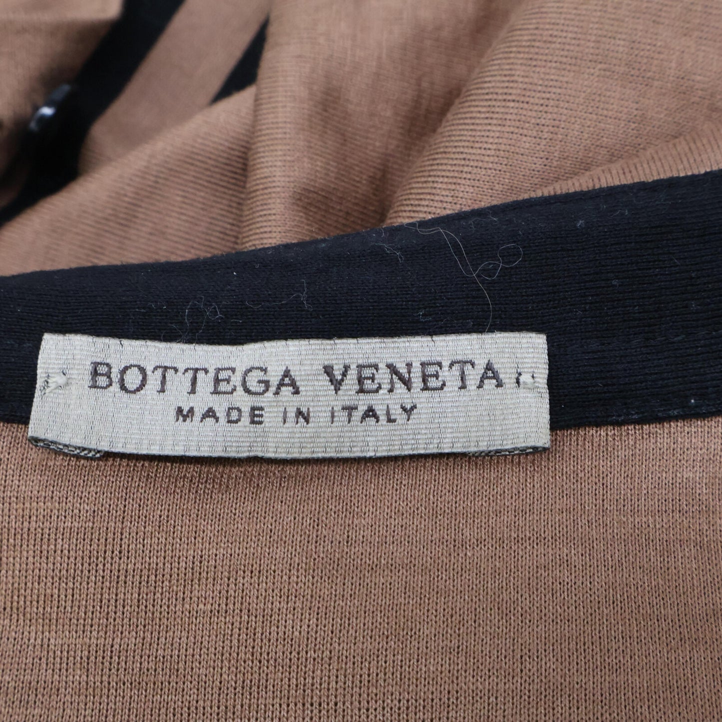 BOTTEGA VENETA ボッテガヴェネタ ﾌﾞﾗｳﾝ 50924 ｽﾄﾗｲﾌﾟ ｳｴｽﾀﾝｼｬﾂ トップス 46