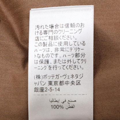 BOTTEGA VENETA ボッテガヴェネタ ﾌﾞﾗｳﾝ 50924 ｽﾄﾗｲﾌﾟ ｳｴｽﾀﾝｼｬﾂ トップス 46