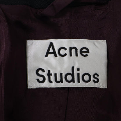 ACNE STUDIOS アクネ ストゥディオズ ﾌﾞﾗｯｸ 1B ﾃｰﾗｰﾄﾞｼﾞｬｹｯﾄ ジャケット 36