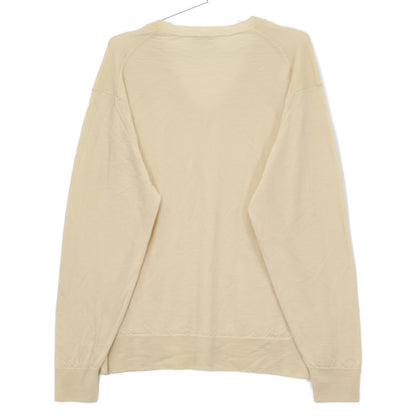 AURALEE オーラリー 25SS A25SV01IN ベージュ PRODUCT DYED ウールニット トップス 3