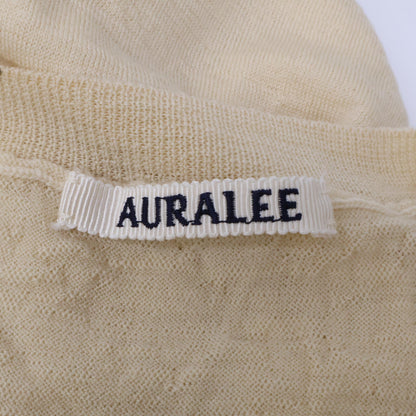 AURALEE オーラリー 25SS A25SV01IN ベージュ PRODUCT DYED ウールニット トップス 3