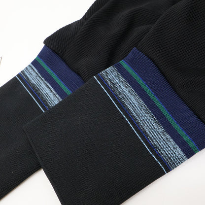 TOGA PULLA トーガプルラ ブラック Glossy rib pullover トップス 38