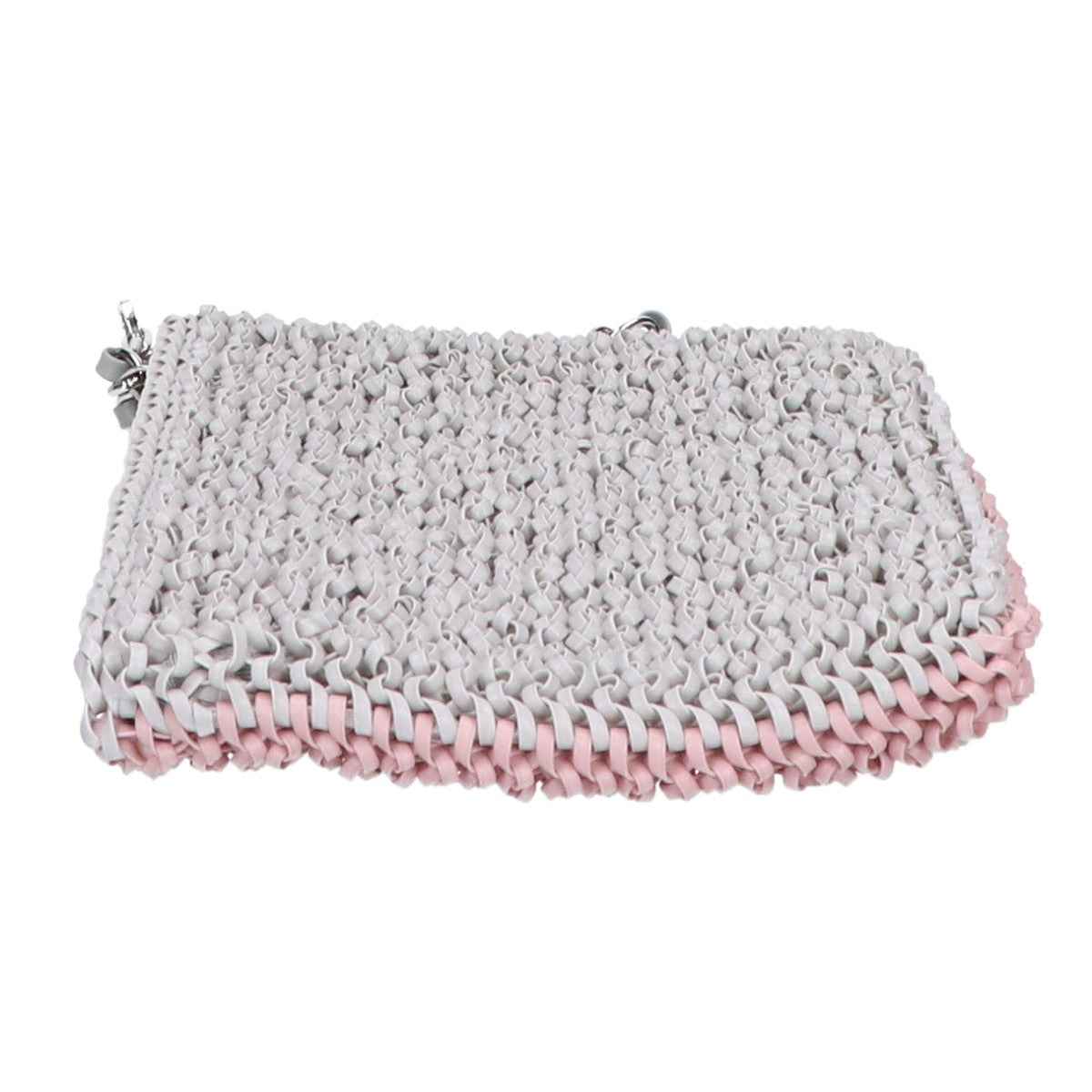 ANTEPRIMA アンテプリマ ﾋﾟﾝｸ×ｸﾞﾚｰ ﾜｲﾔｰ ｸﾗｯﾁﾊﾞｯｸﾞ セカンドバッグ クラッチバッグ