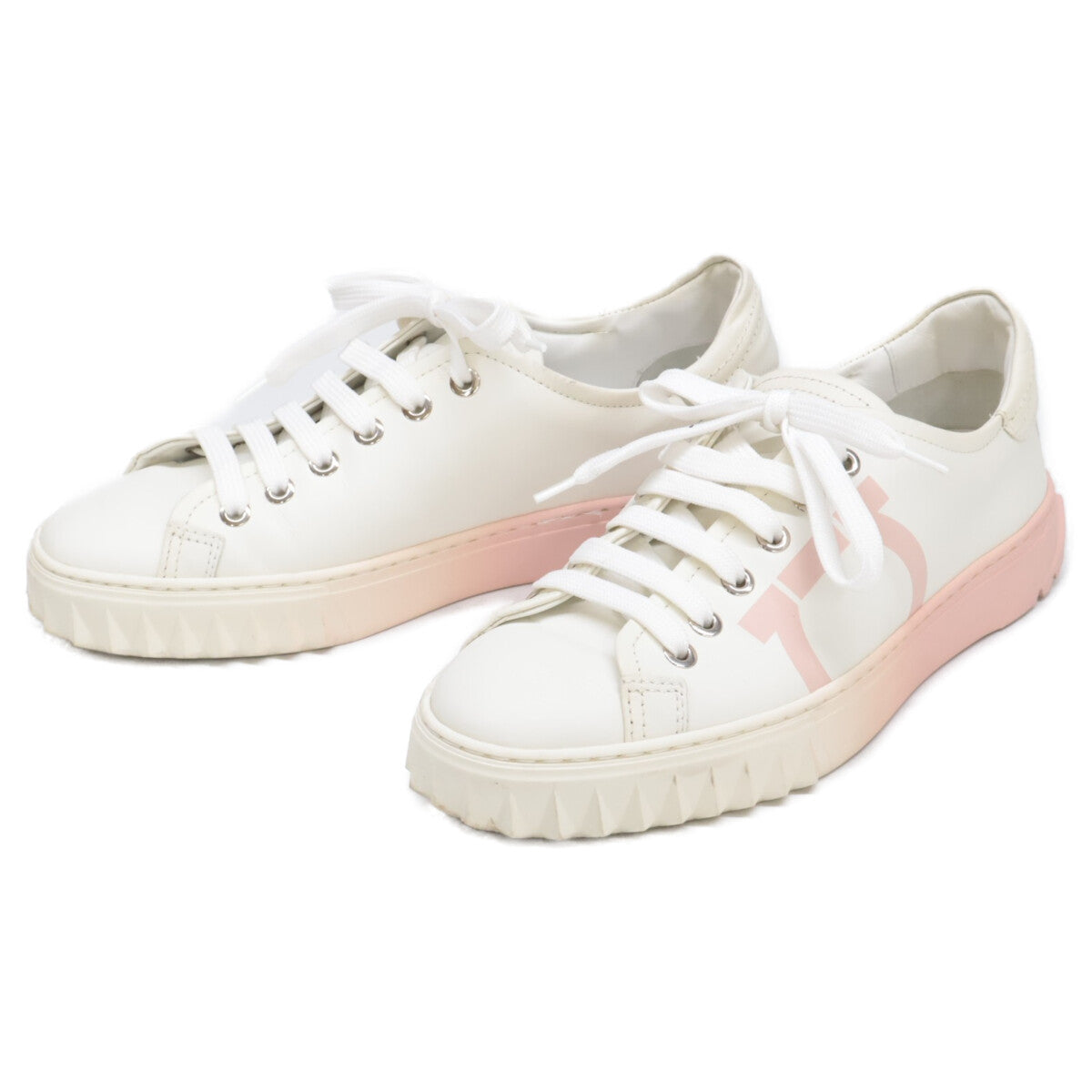 Salvatore Ferragamo サルヴァトーレフェラガモ CUBE キューブ ガンチーニ キュービックソール シューズ 6C